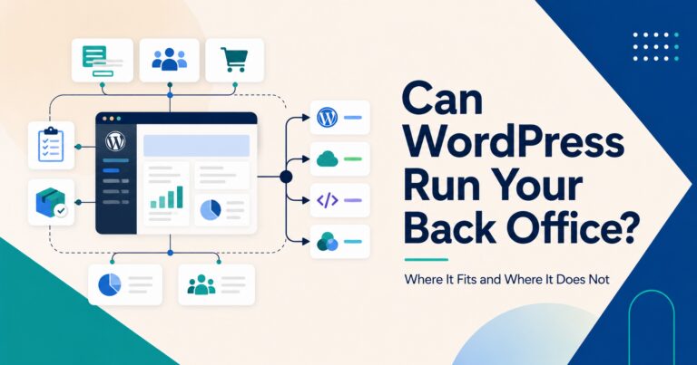 Can WordPress Run Your Back Office?